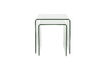 Miniature Lot de 2 tables d'appoint en verre transparent Vetro 1