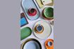 Miniature Lot de 3 bols en céramique multicolore Amare 5