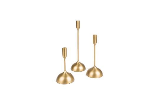 Lot de 3 bougeoirs Sesta