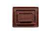 Miniature Lot de 3 plateaux de service bois de manguier marron Trayla 5
