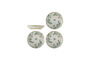 Miniature Lot de 4 assiettes Ø20,5 cm en grès multicolore Bethany Détouré