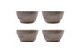 Miniature Lot de 4 bols Ø 12 cm en grès rose Vida Détouré