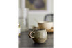 Miniature Lot de 4 tasses D9xH8 cm en grès marron Paula 2