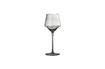 Miniature Lot de 4 verres à vin gris en verre Yvette 1