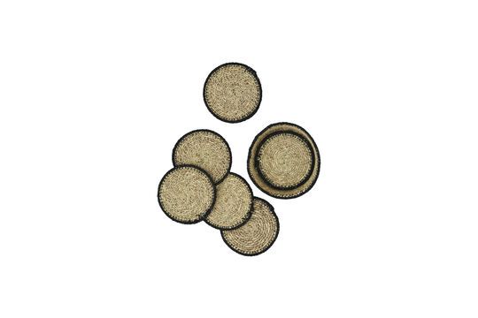 Lot de 6 dessous de plat en herbe de mer Hocean