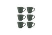 Miniature Lot de 6 tasses en grès vert Latina 1