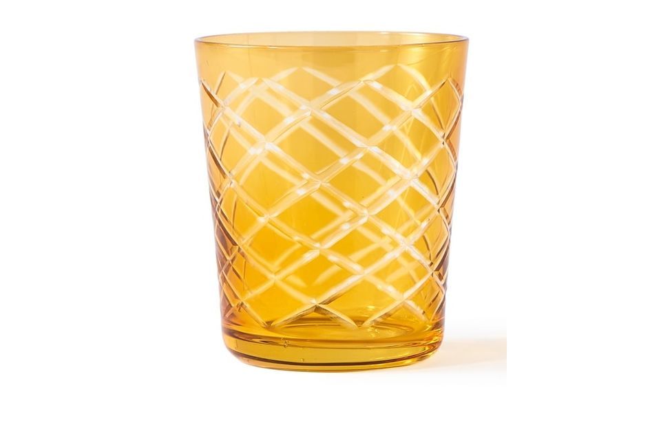 Optez pour l\'originalité avec ce set de verres Cuttings, aux motifs uniques et aux coloris variés