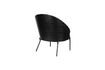 Miniaturansicht Lounge Chair aus schwarzem Bouclé Rodin 5