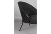 Miniaturansicht Lounge Chair aus schwarzem Bouclé Rodin 8