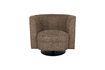 Miniature Lounge Chair Flower Brown 3