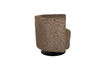 Miniature Lounge Chair Flower Brown 4