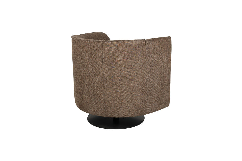 Its rounded design looks as though it has stepped straight out of a retro boutique hotel