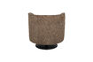 Miniature Lounge Chair Flower Brown 6