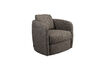 Miniature Lounge chair in grey fabric Boho 5