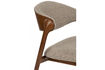 Miniature Lounge chair in walnut-finished beech wood Babington 8
