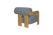 Miniature Lounge Chair Oolong Ocean Blue 10