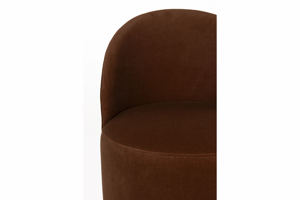 Lounge Chair Plush Brown - 7