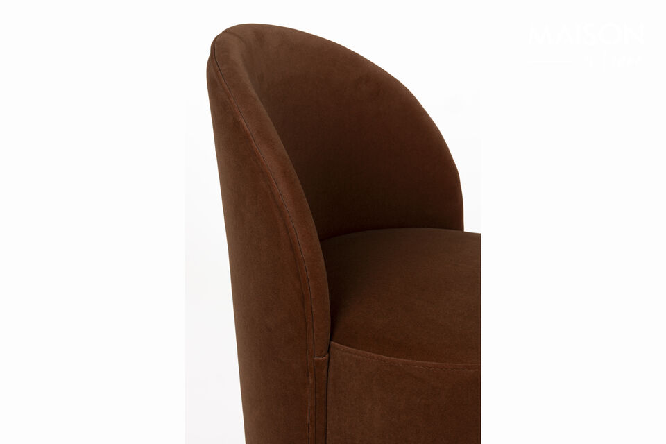 Lounge Chair Plush Brown - 8