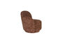 Miniature Lounge Chair Rose Bordeaux Red Clipped