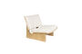Miniature Lounge Chair Volana Beige Clipped