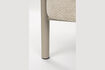 Miniatuur Lounge fauteuil in beige stof Heels 12