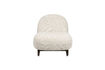 Miniatuur Lounge fauteuil in beige stof Loom 3