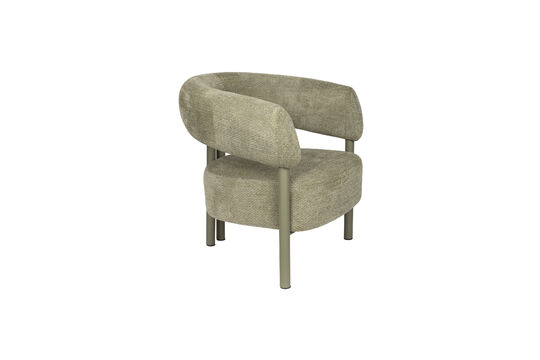 Zie de productbeschrijving lounge fauteuil in groene stof Heels Lounge fauteuil in groene stof Heels