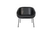 Miniaturansicht Lounge-Sessel aus schwarzem PU-Leder Feston 16