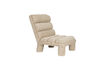 Miniaturansicht Lounge-Sessel Beige Fern 1