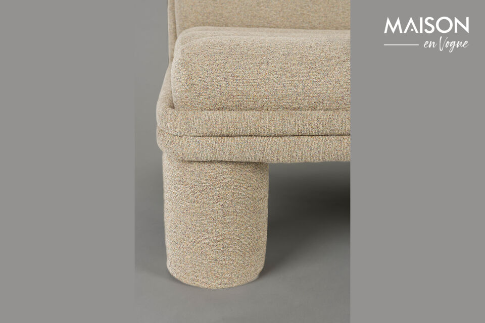 Lounge-Sessel Beige Fern - 7