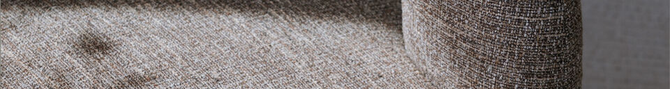 Materialbeschreibung Lounge Sessel Nova Brown