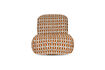 Miniaturansicht Lounge Sessel Ritz in Beige und Burned Orange 4