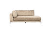 Miniature Lounge sofa element left Natural Melange COUPLE 2