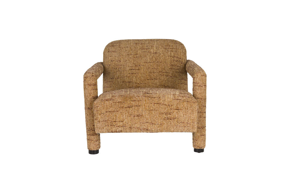 Deze fauteuil straalt namelijk warmte en geborgenheid uit