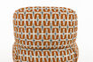 Miniatuur Loungestoel Ritz Beige Gebrand Oranje 11