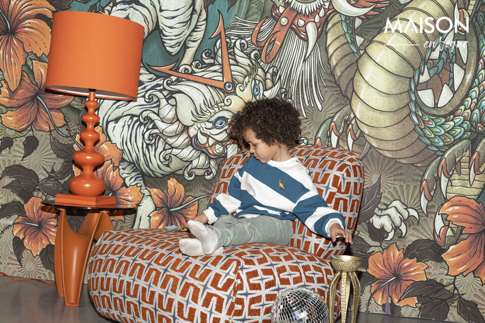 Zin in een avondje loungen? Get your groove on met de Ritz fauteuil van Bold Monkey