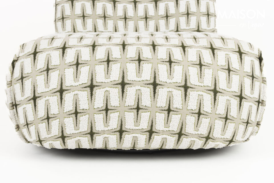 Loungestoel Ritz beige groen - 7