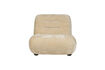Miniatuur Loungestoel Wyatt velours beige 3