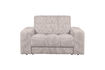 Miniaturansicht Loveseat 136 cm gerippter Stoff Natur Second Date 2