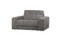 Miniatura Loveseat 136 cm tejido de pana Terrazzo SECOND DATE Clipped