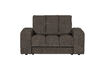 Miniaturansicht Loveseat 136 cm Vintage-Stoff Warmgrau Second Date 2