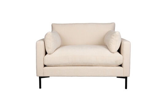 Voir la fiche produit loveseat 1,5 places en tissu beige Summer Loveseat 1,5 places en tissu beige Summer