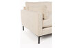Miniature Loveseat 1,5 places en tissu beige Summer 5