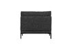 Miniature Loveseat Element 100 cm Dark Grey Couple 4