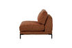 Miniatuur Loveseat-element 100x100 cm Chenille Roest Melange COUPLE 3