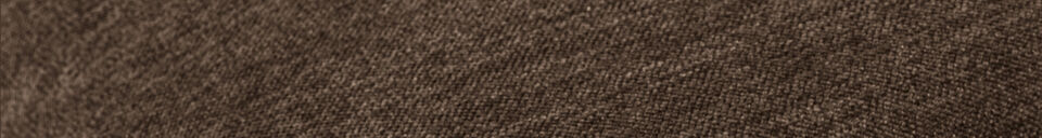 Benadrukte materialen Loveseat Element 100x100 cm Stof Chocoladebruin COUPLE
