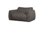 Miniatuur Loveseat geweven stof grijs melange BAGGY Productfoto
