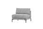 Miniaturansicht Loveseat Modulsofa-Element Stoff Hellgrau COUPLE ohne jede Grenze