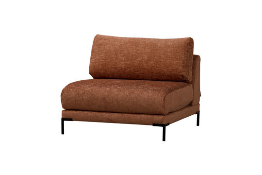 Schauen Sie die Produktbeschreibung an loveseat-Sofaelement 100x100 cm Chenille Rostmelange COUPLE Loveseat-Sofaelement 100x100 cm Chenille Rostmelange COUPLE