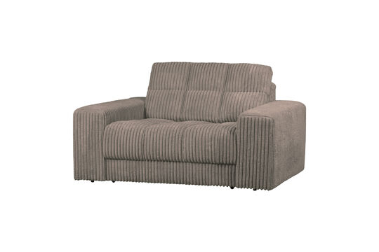 Loveseat tejido de pana Mud SECOND DATE Clipped